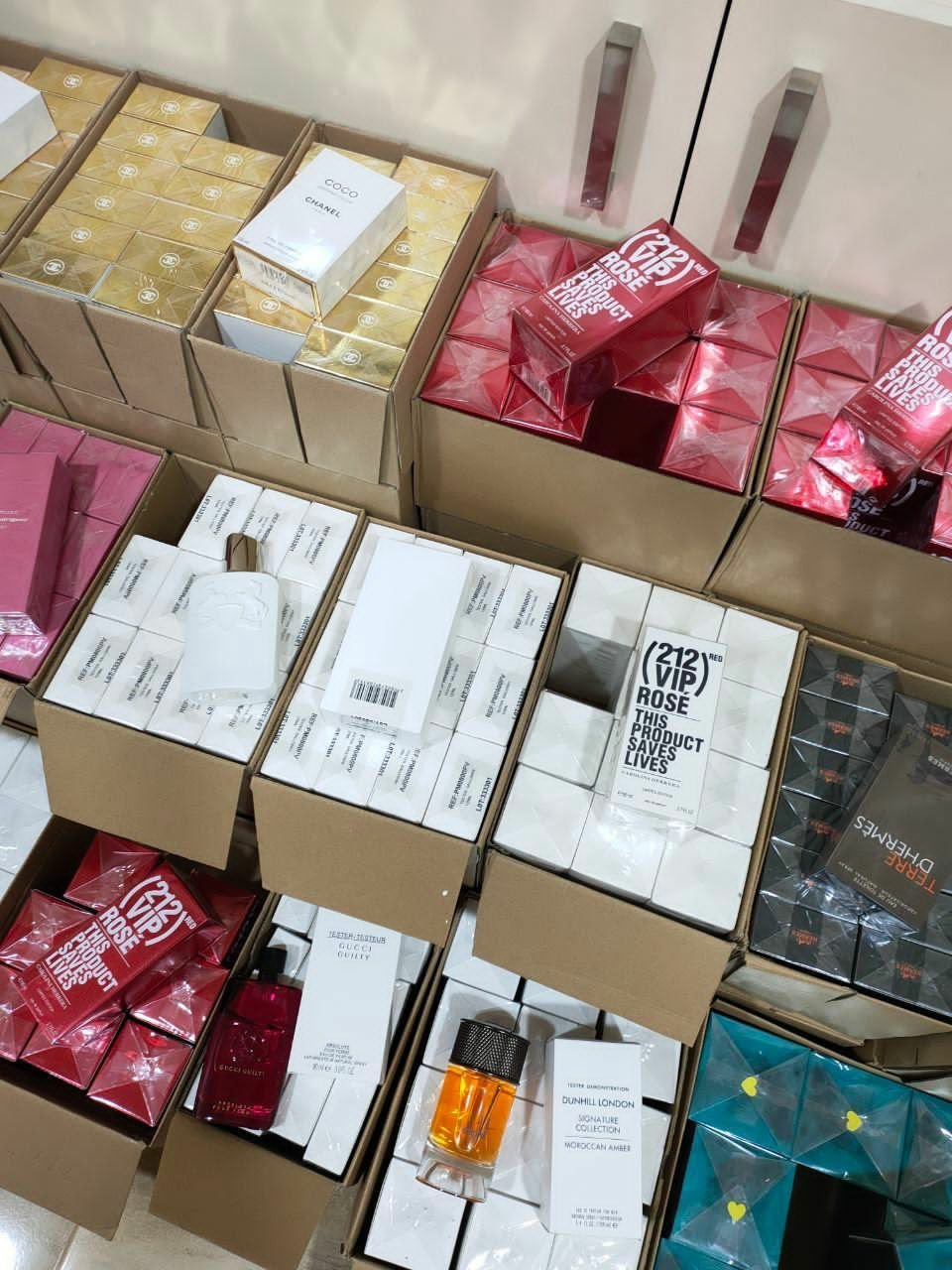 Perfume pallets