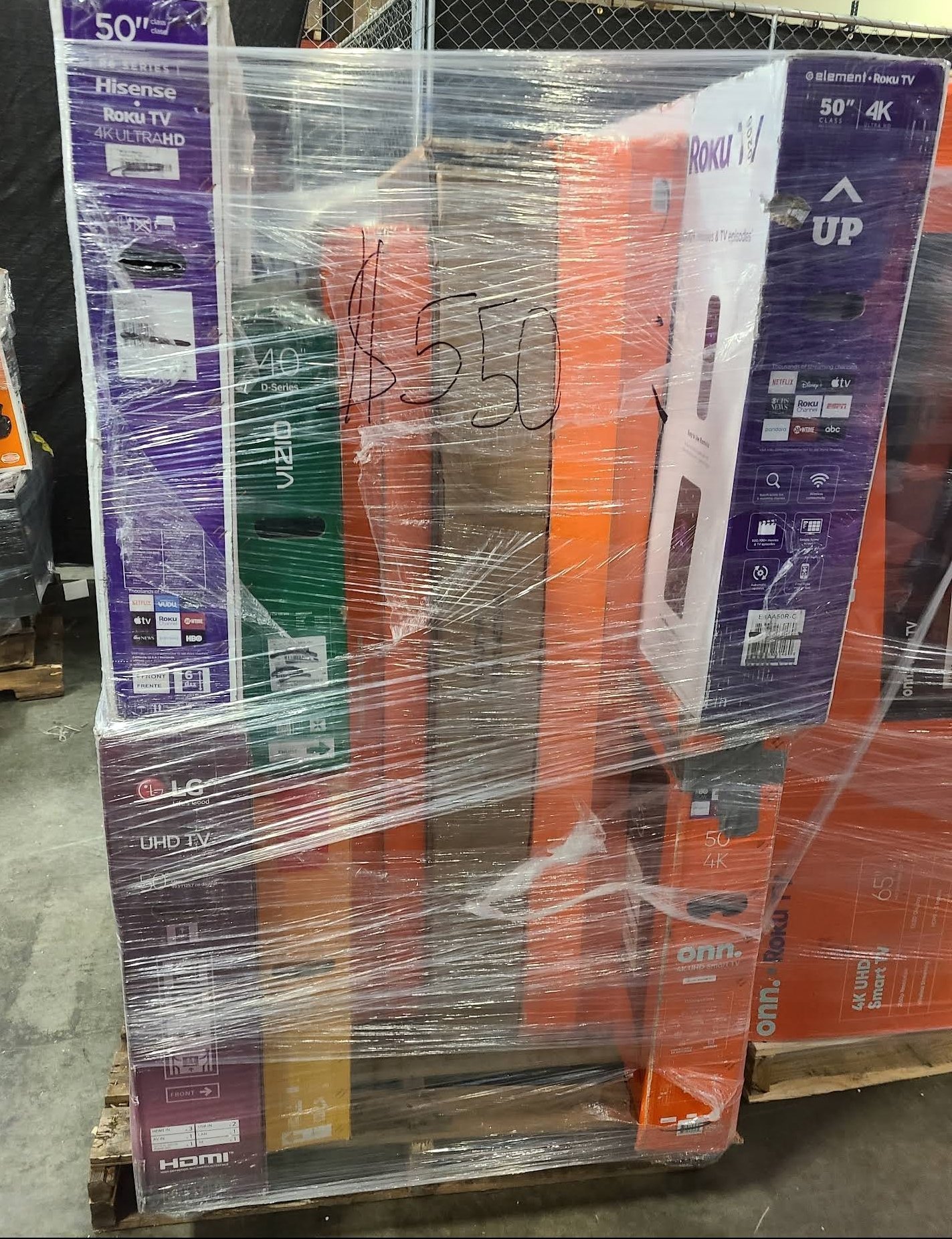 TV Pallets