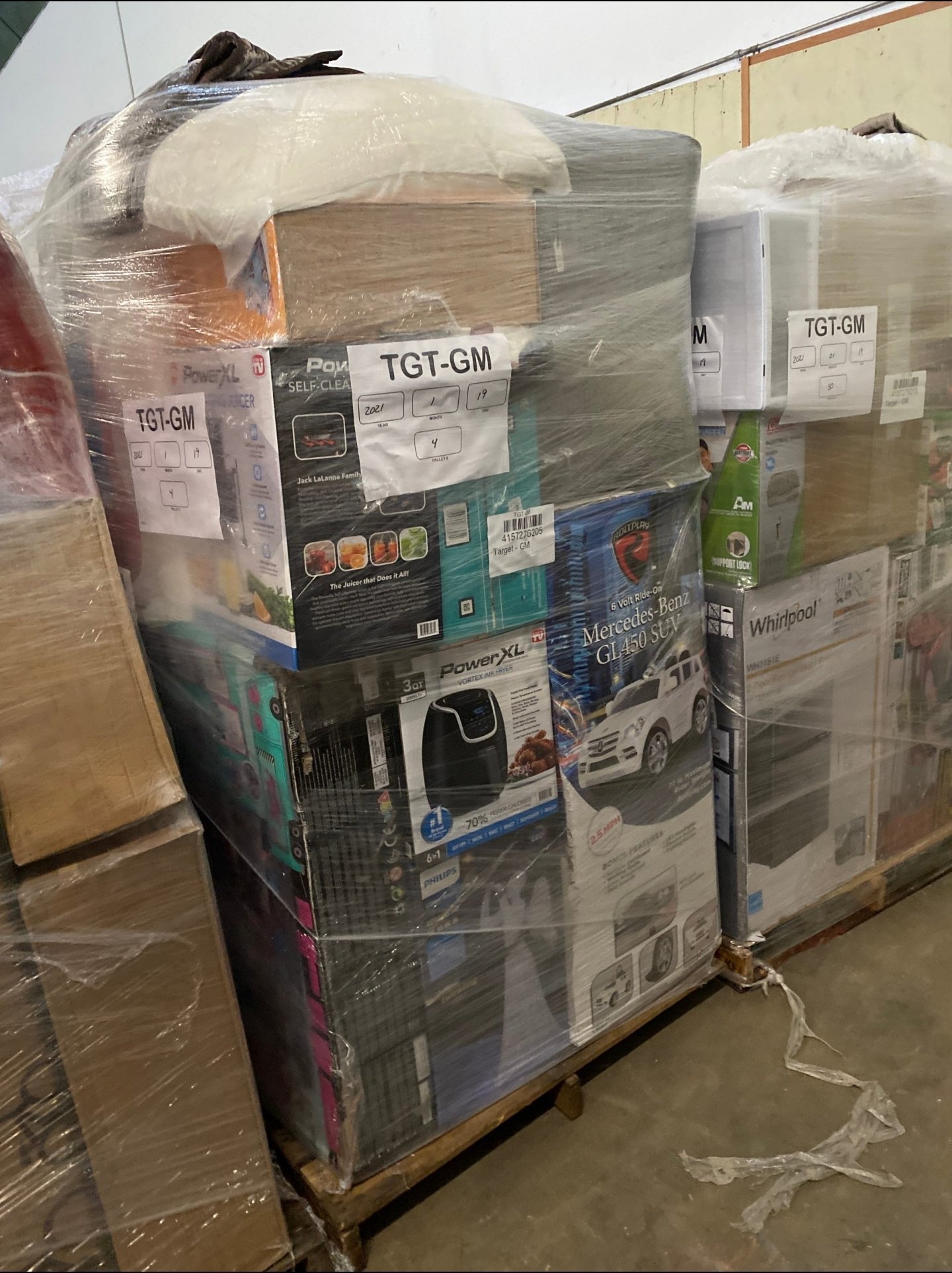 TRGT Bulk Overstock Pallets 2 Overstock Pallets