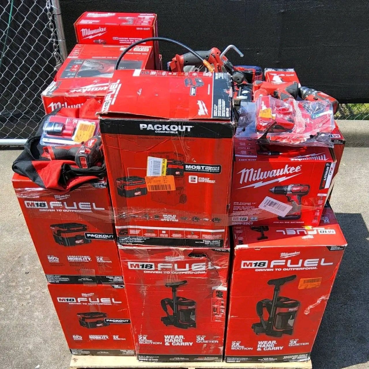 Milwaukee Tools Pallet